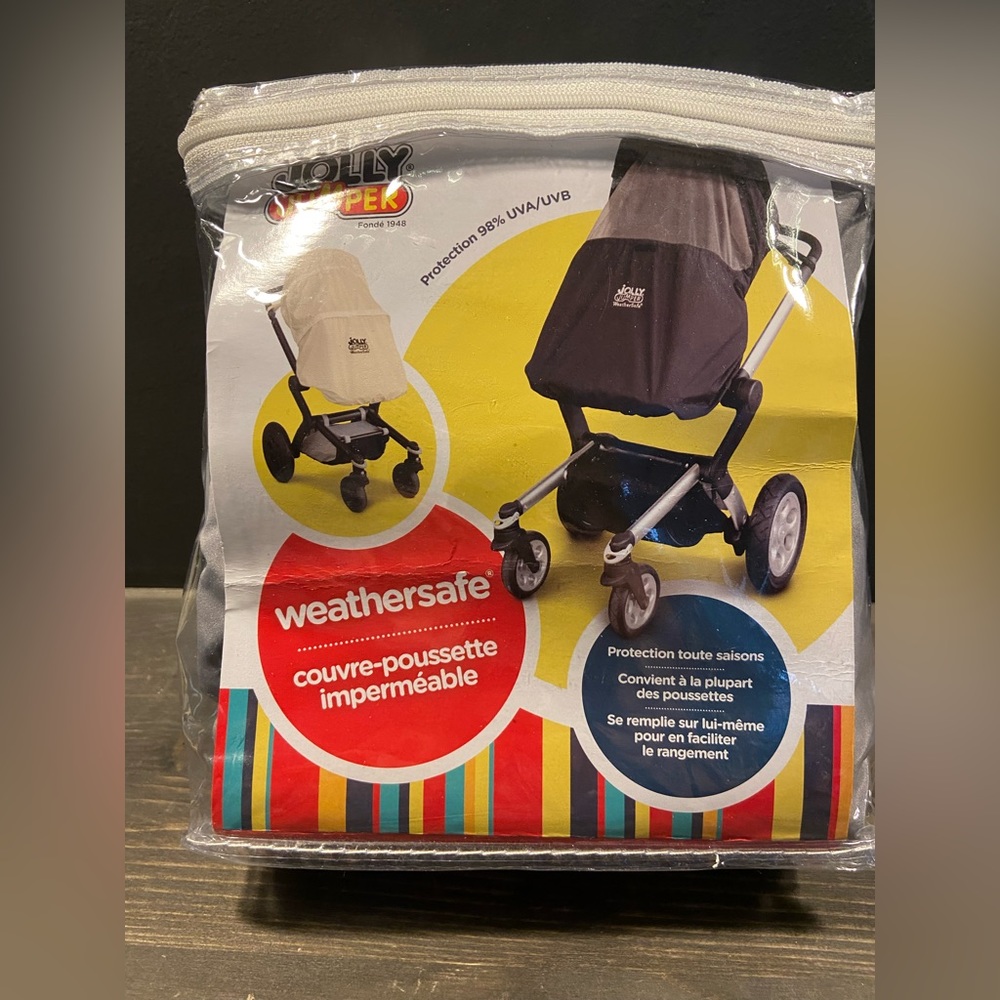 Jolly Jumper Stroller Cover weatherproof waterproof Grey